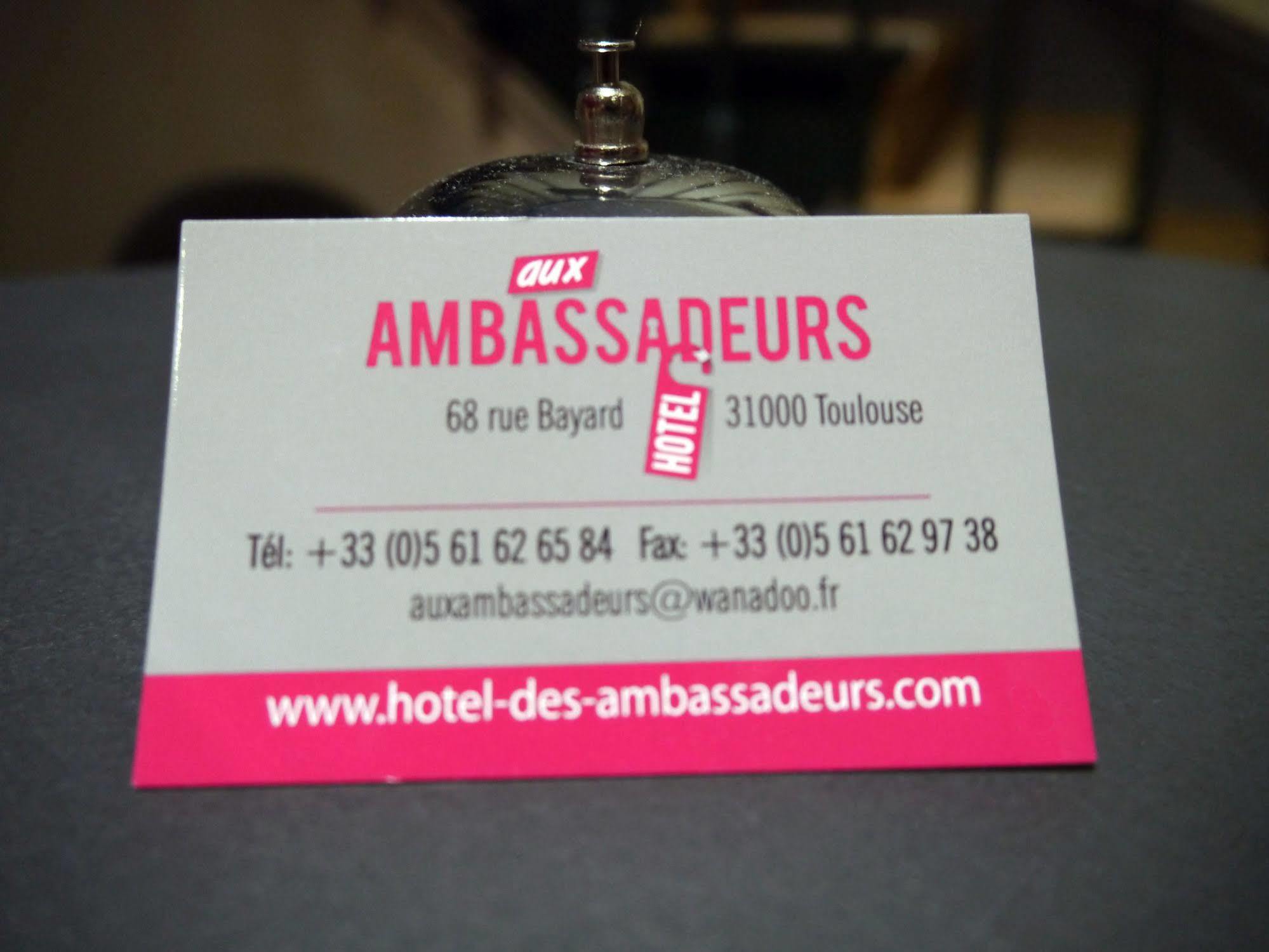 Hotel Des Ambassadeurs Toulouse Exterior foto